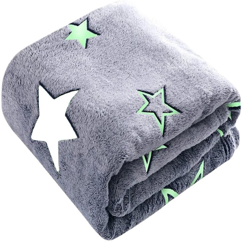 Magic Glow in the Dark Blanket – Luminous, Comfortable, and Cozy Blanket for Sleep, Decor